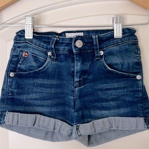 Little Girls Hudson Denim Shorts - Size 7